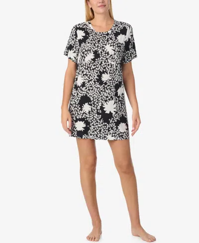 Sanctuary Women's Sleeptee Floral Night Dress In Gray