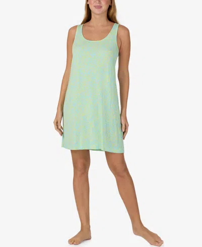 Sanctuary Women's Sleeveless Short Tank Sleep Dress In Green