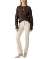 Sanctuary Velveteen Hayden Bootcut Pants In Toasted Almond In Coffee