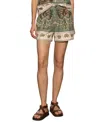 Sanctuary Spring Breaker High Rise Shorts In Mezzo Sage
