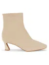 Sanctuary Women's Stellar Almond Toe Ankle Boots In Flax