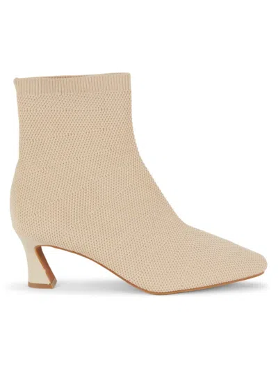 Sanctuary Women's Stellar Almond Toe Ankle Boots In Flax