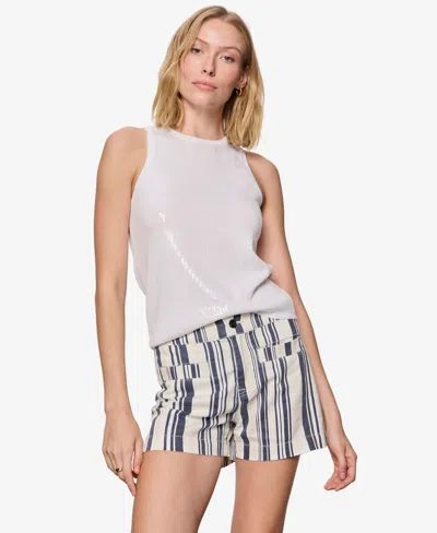Sanctuary Summer Shine Sequin Tank In White