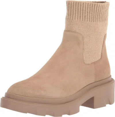Pre-owned Sanctuary Women's Take On Ankle Boot In Cappuccino