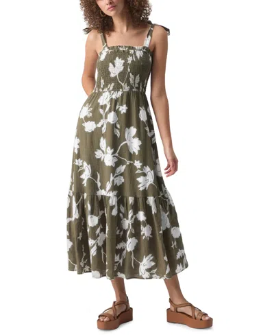 Sanctuary Women's The Smocked Floral-print Sundress In Plant Life