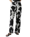 Sanctuary Print Wide Leg Pants In Spring Shadow