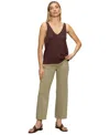 Sanctuary Women's V-neck Sleeveless Pullover Sweater In Brown