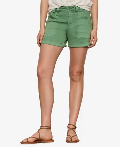 Sanctuary Women's Wander On Cuffed Hem Shorts