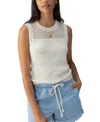 Sanctuary Waves Of Summer Knit Top In Birch
