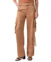 Sanctuary Y2k Strappy Cargo Pants In Mocha Mousse
