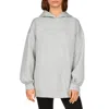 Sanctuary Womens Comfy Cozy Hooded Sweatshirt In Gray