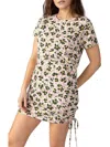 Sanctuary The Drawstring T-shirt Dress In Multi