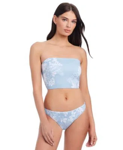 Sanctuary Womens In The Meadow Cropped Tankini Hipster Bikini Bottoms In Multi
