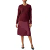 Sanctuary Womens Ribbed Knit Pullover Sweater In Red