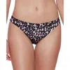 Sanctuary Womens Summer Animal Print Swim Bottom Separates In Multi