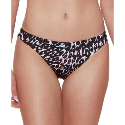 Sanctuary Womens Summer Animal Print Swim Bottom Separates In Multi