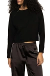 Sanctuary Zip It Sweater In Eclipse In Black