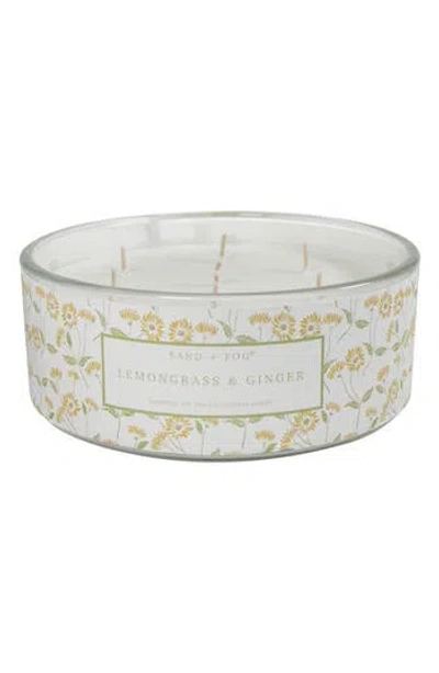 Sand And Fog Line Wrap Scented Candle