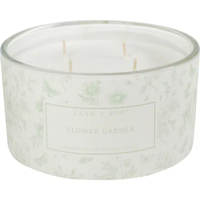 Sand And Fog Linen Wrap Scented Candle In Multi