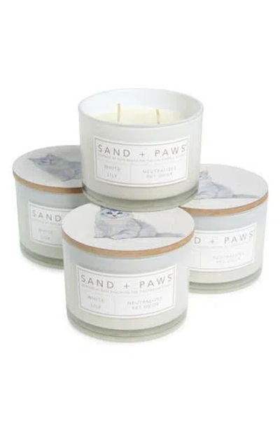Sand And Fog Set Of 4 Scented Candles