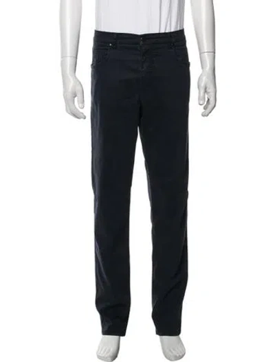 Pre-owned Sand Chinos In Blue