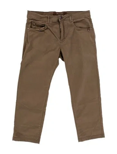 Pre-owned Sand Chinos In Brown