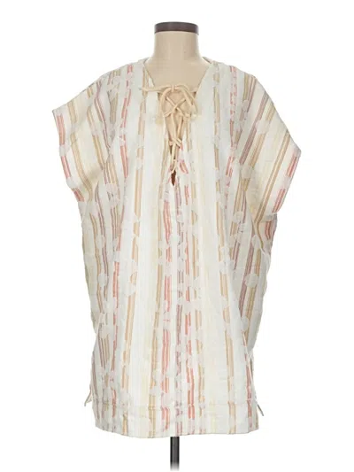Pre-owned Sand Cloud Poncho In White