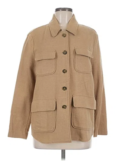 Pre-owned Sand Coat In Tan