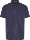Sand Copenhagen Men's Polynosic Forza Alfred Polo In Navy Blue In Blue