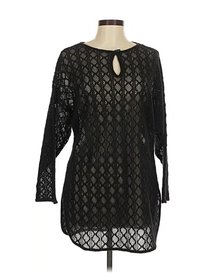 Pre-owned Sand Dollars Cardigan Sweater In Black