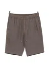 Sand Drawstring Shorts In Brown
