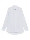 Sand Long-sleeve Linen Shirt In White