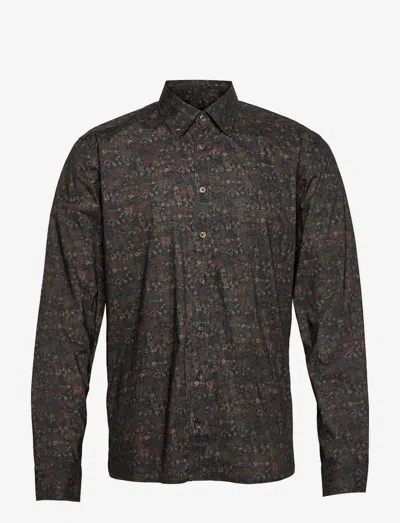 Sand Men's 8871 Simon Shirt In Multi In Black