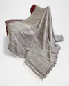 Sand River Tibetan Pulu Cashmere Throw