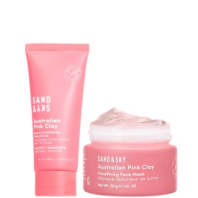 Sand & Sky Exfoliate And Mask Bundle In White