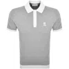 Sandbanks 3 Button Polo T Shirt Grey In Gray