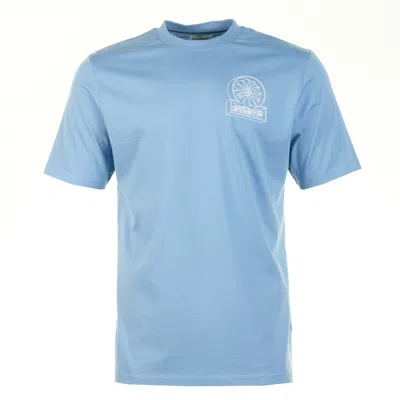 Sandbanks 3d Logo Print T Shirt Dusty Blue