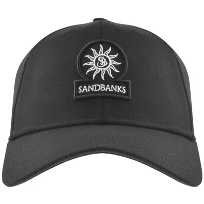 Sandbanks Badge Logo Baseball Cap Black