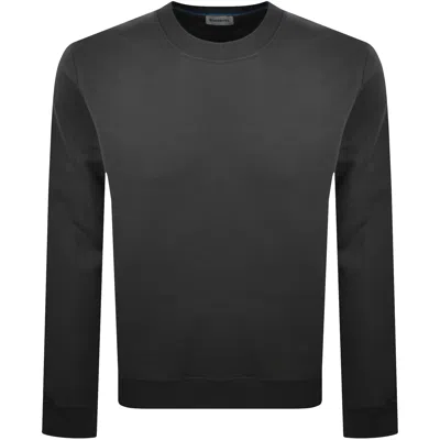 Sandbanks Badge Logo Sweatshirt Grey In Gray