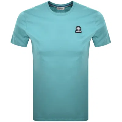 Sandbanks Badge Logo T Shirt Blue