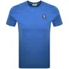 Sandbanks Badge Logo T Shirt Blue