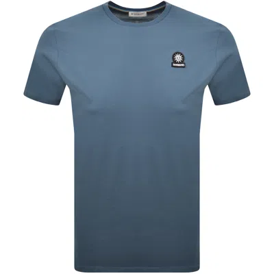 Sandbanks Badge Logo T Shirt Blue