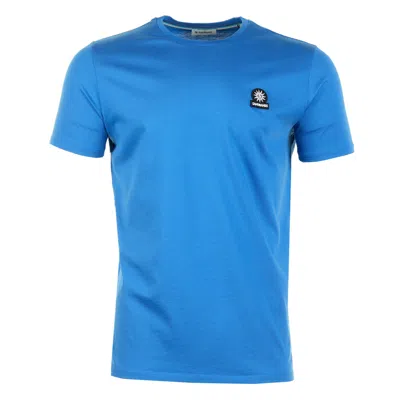 Sandbanks Badge Logo T Shirt Nautical Blue
