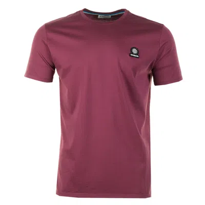 Sandbanks Badge Logo T Shirt Port In Pattern