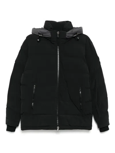 Sandbanks Banks Puffer Jacket In Black