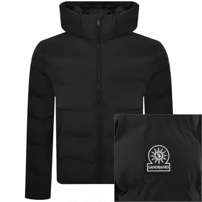 Sandbanks Banks Puffer Jacket Black