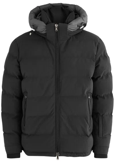 Sandbanks Banks Quilted Shell Jacket In Black