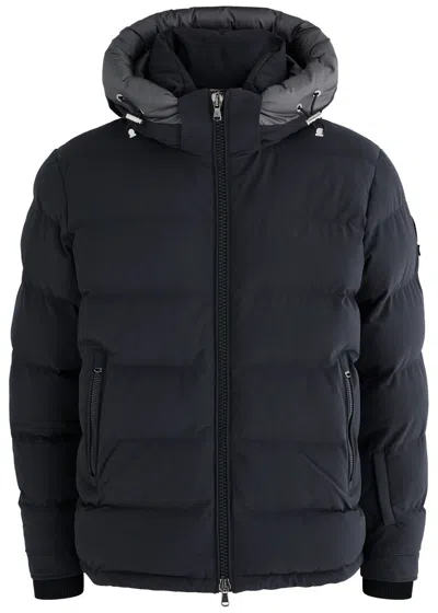 Sandbanks Banks Quilted Shell Jacket In Navy