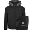 Sandbanks Core Puffer Jacket Black In Black