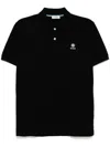 Sandbanks Logo-badge Polo Shirt In Black